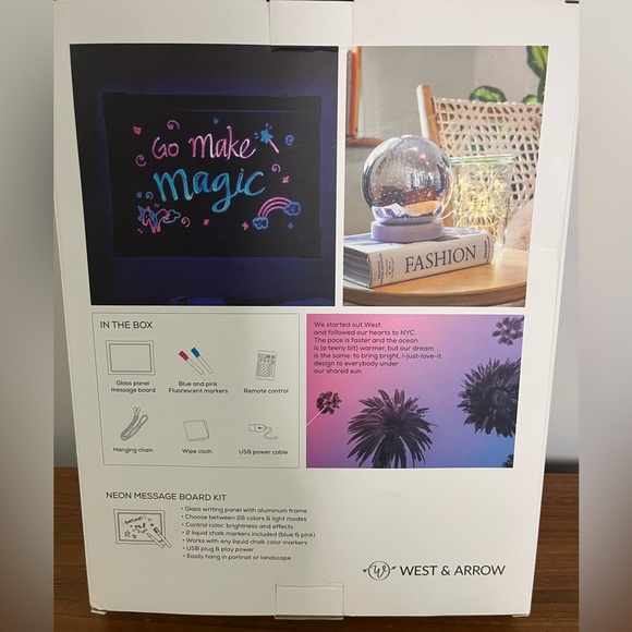 NWT Neon message board - Picture 2 of 3